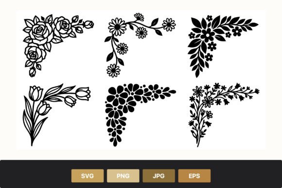 Floral Corner Design with Roses and