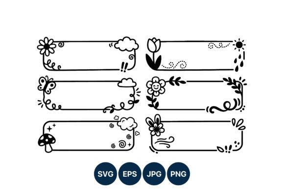 Floral Nature Rectangular Frames Vector Graphics and Illustrations Review
